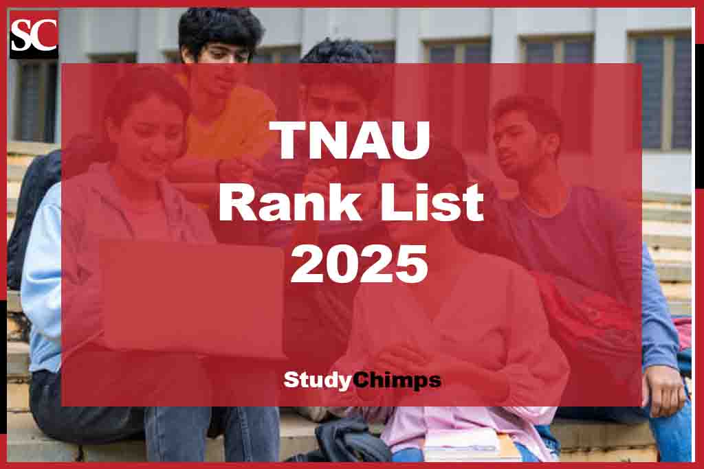 TNAU Rank List 2025 Released
